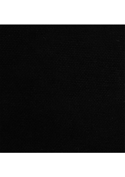 2'li Kadife Dokulu Fitilli Kırlent Kılıfı Siyah