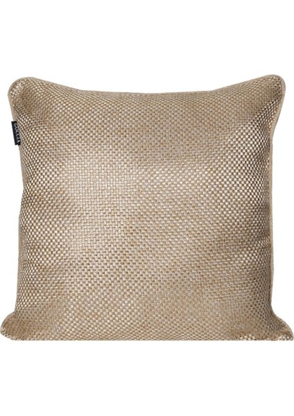 2'lı Hasır Dokulu Fitilli Çift Taraflı Kırlent Kılıfı Koyu Krem indirimleri