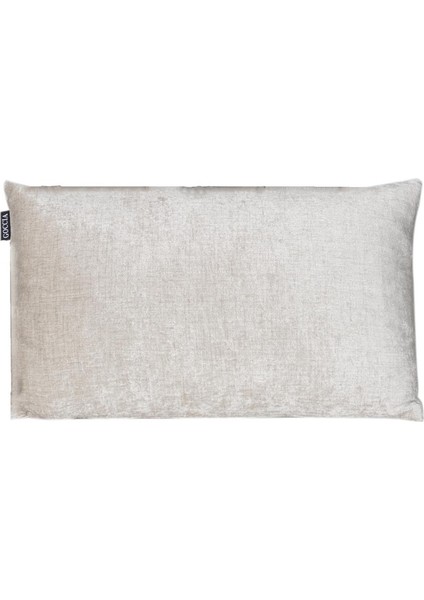 3'lü Kadife Şönil Kırlent Kılıfı Krem