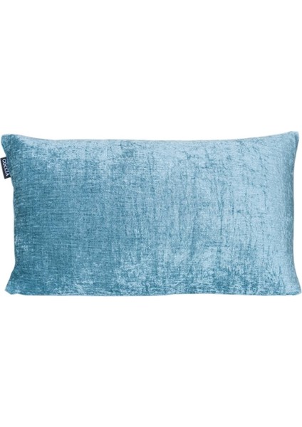 3'lü Kadife Şönil Kırlent Kılıfı Mavi