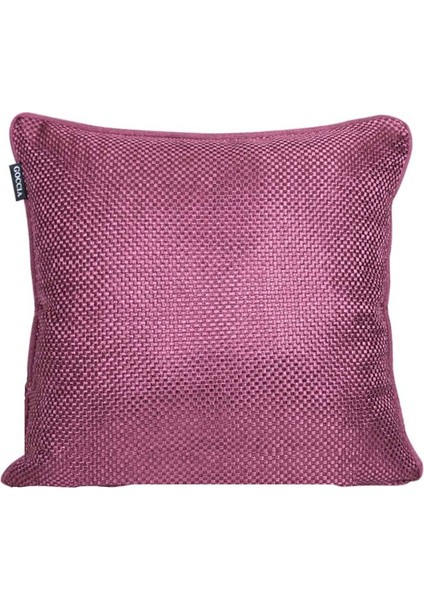 2'lı Hasır Dokulu Fitilli Çift Taraflı Kırlent Kılıfı Mor-Mavi indirimleri