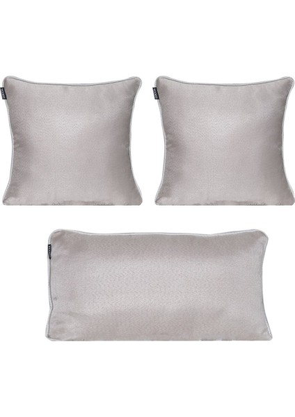 3'lü Parlak Fitilli Kırlent Kılıfı Taş indirimleri