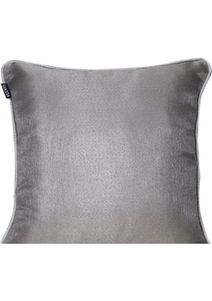 3'lü Parlak Fitilli Kırlent Kılıfı Gri fırsatları