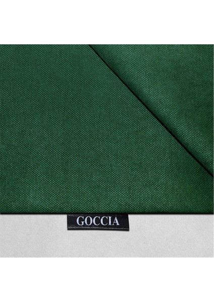 2'li Kadife Dokulu Dikdörtgen Kırlent Kılıfı Yeşil