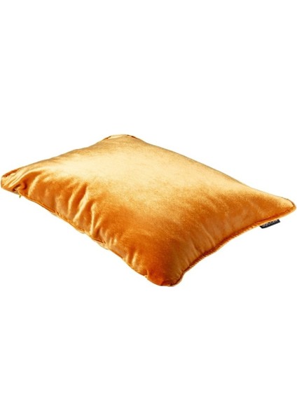 2'li Kadife Dikdörtgen Kırlent Kılıfı Turuncu fırsatları