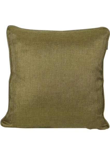 2'li Hasır Dokulu Fitilli Çift Taraflı Kırlent Kılıfı Yeşil-Turuncu indirimleri