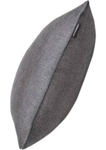 3'lü Hasır Dokulu Fitilli Kırlent Kılıfı Gri