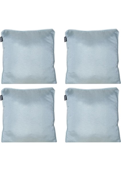 4'lü Parlak Fitilli Kırlent Kılıfı Gökyüzü Mavi fırsatları