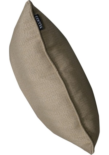 3'lü İsle Keten Görünümlü Fitilli Kırlent Kılıfı Krem fırsatları