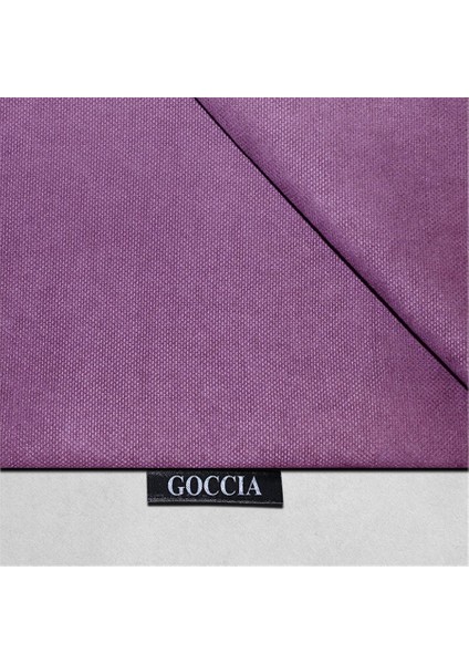 2'li Kadife Dokulu Kırlent Kılıfı Mor