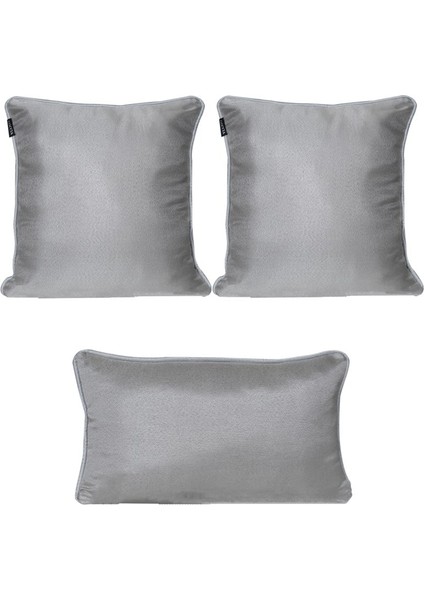 3'lü Parlak Fitilli Kırlent Kılıfı Kahve-Beyaz fırsatları