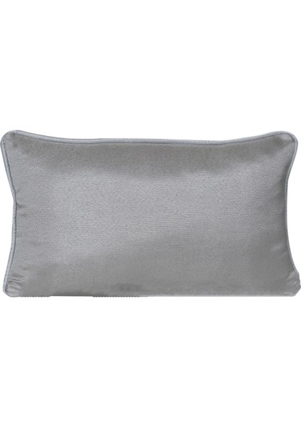 3'lü Parlak Fitilli Kırlent Kılıfı Kahve-Beyaz