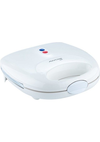 Mini Tost Makinesi, Pratik ve Şık, Beyaz Renk, Hızlı ve Kolay Kullanım