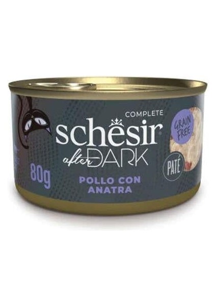 After Dark Pate Tavuklu ve Ördekli Yetişkin Kedi Konservesi 80 gr modelleri