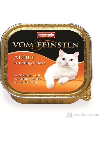 Kümes Hayvanı ve Makarnalı Kedi Konservesi 100gr