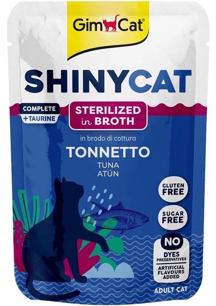 Shinycat Pouch Sterilized Tuna 70 gr Ton Balığı Kısırlaştırılmış Kediler İçin fiyatları