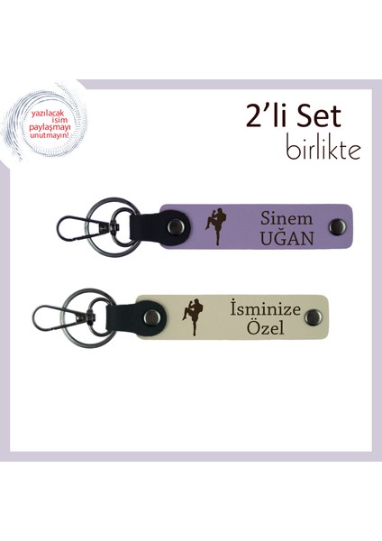 Boks Figürlü Doğum Gününe Uygun Hediye, Erkek Kardeşe Kişisel Yazılı Set, Mor Menekşe-Sütlü Kahve