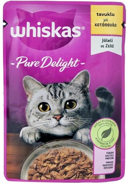 Pure Delight Tavuklu Poşet Yaş Mama 85 g fiyatları