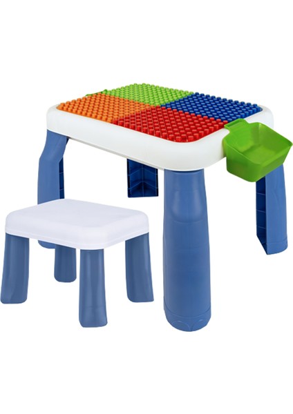 Çocuk Aktivite Masası ve Tabure Seti Bloksuz Eğitici Oyun Masası modelleri