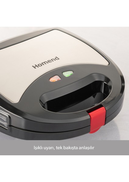 Toastbuster 1325H Çıkarılabilir Tost Plakalı Waffle Makinesi modelleri