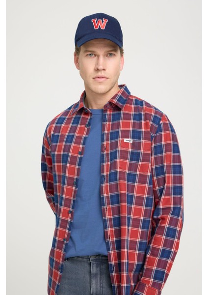 Regular Fit Kırmızı Erkek Gömlek W5A9R50 Uzun Kollu Gömlek modelleri