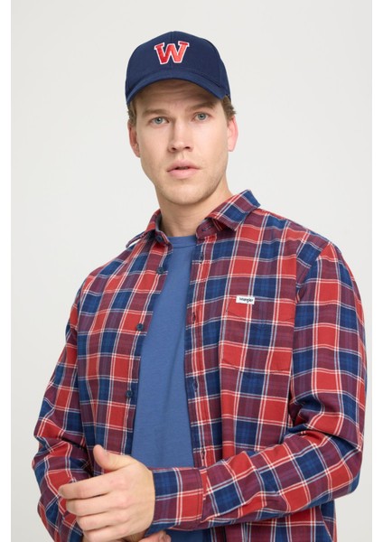 Regular Fit Kırmızı Erkek Gömlek W5A9R50 Uzun Kollu Gömlek