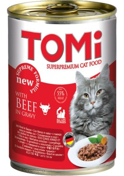 Sığır Etli Yetişkin Kedi Konservesi 400gr