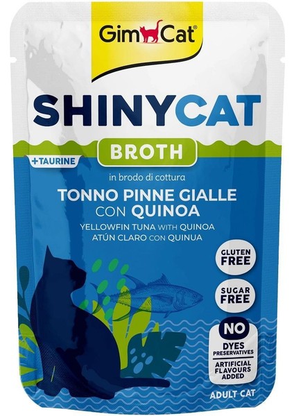 Shinycat Pouch Yellowfin Tuna And Quinoa 70 gr Sarı Yüzgeçli Ton Balığı ve Kinoa fiyatları
