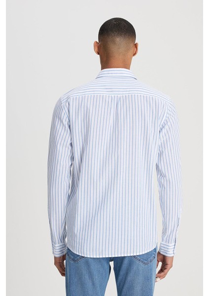 Uzun Kollu Gömlek Beyaz Erkek Gömlek