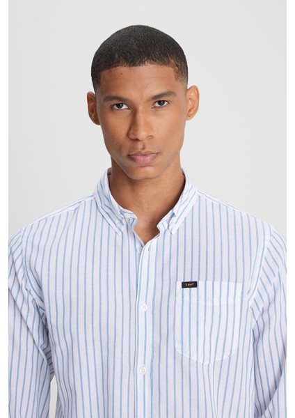 Uzun Kollu Gömlek Beyaz Erkek Gömlek