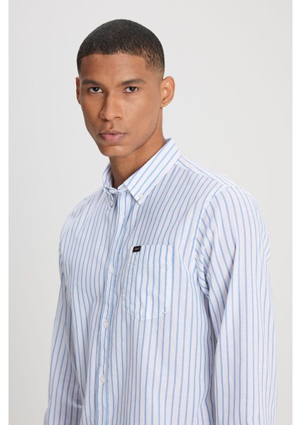 Uzun Kollu Gömlek Beyaz Erkek Gömlek