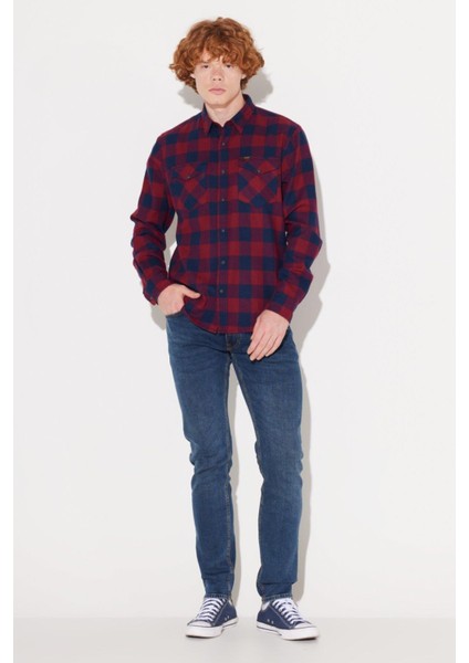 Uzun Kollu Gömlek Port