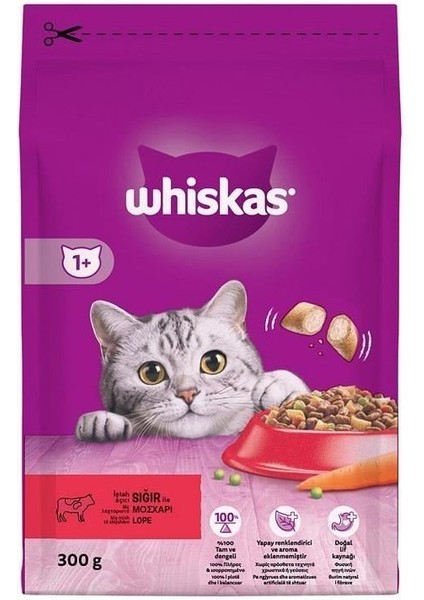Whıskas Sığırlı Kuru Mama 300GR fiyatları