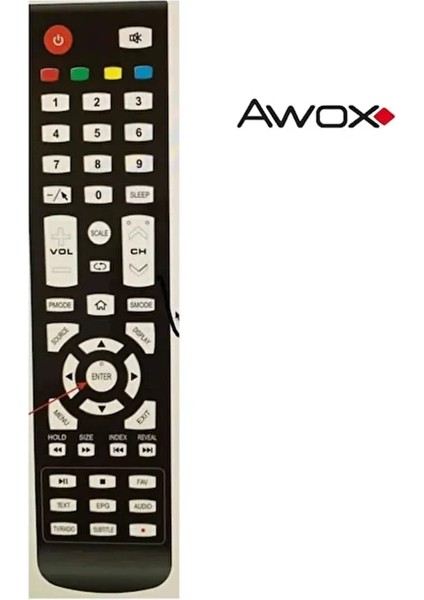 Awox Smart Uydu Alıcılı LED Tv Kumandası fiyatları