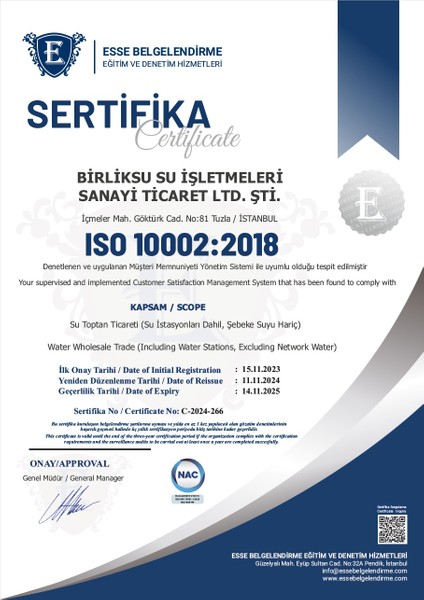 Deiyonize Demineralize Saf Su 20 Lt - 0 Ppm - Bidon indirimleri