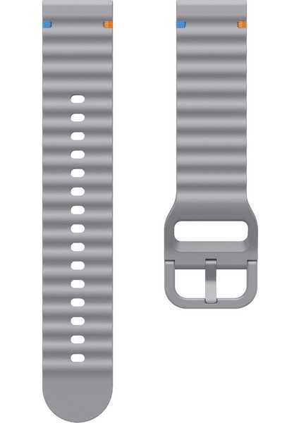 Samsung Galaxy Watch Active 2 40-44 mm Ile Uyumlu (20 Mm) Dalgalı Dikiş Detaylı Silikon Saat Kordonu fiyatları