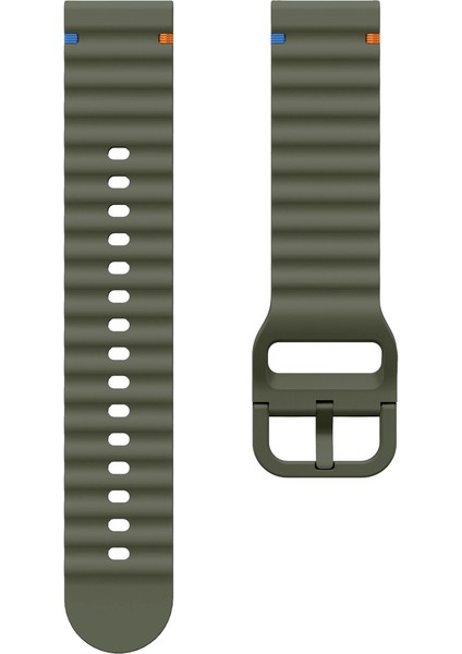 Honor Magic Watch 2 42 mm Ile Uyumlu (20 Mm) Dalgalı Dikiş Detaylı Silikon Saat Kordonu fiyatları