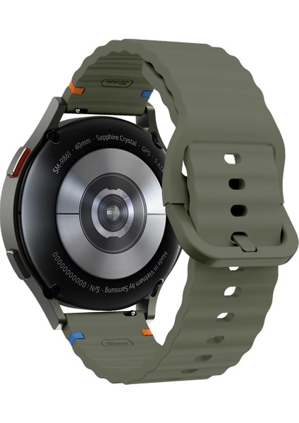 Honor Magic Watch 2 42 mm Ile Uyumlu (20 Mm) Dalgalı Dikiş Detaylı Silikon Saat Kordonu fırsatları