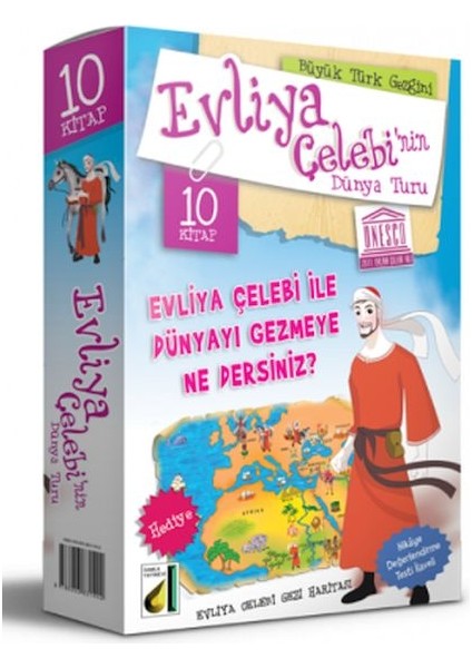 Büyük Türk Gezgini Evliya Çelebinin Dünya Turu (10 Kitap Takım)