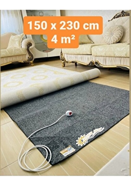 Halı Altı Isıtıcı 150 x 230 cm Sessiz ve Radyasyon Yaymayan Tasarım modelleri
