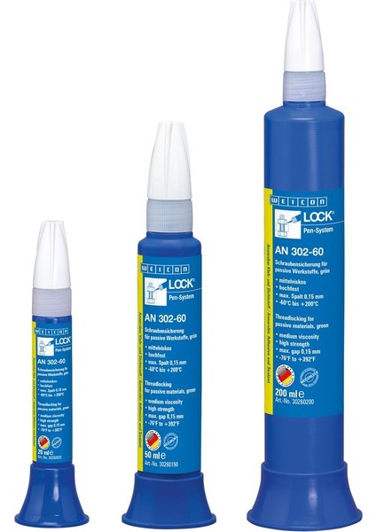 Weıconlock® An 302-60 Sızdırmazlık Malzemesi 20 ml, Yeşil fiyatları