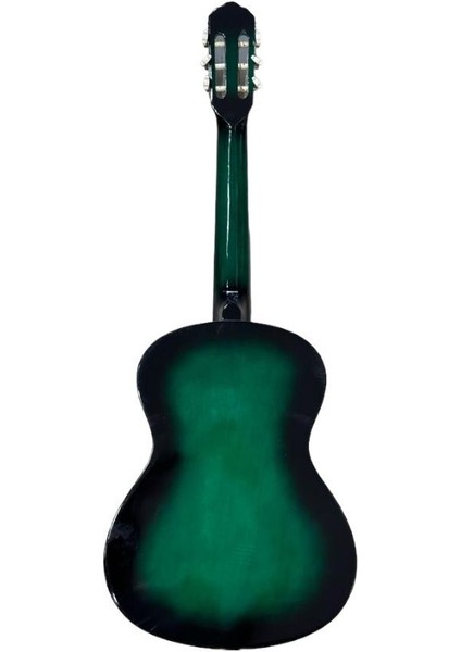 Yeşil Gitar - 4/4 Boy Öğrenci Gitarı Kılıf ve Pena Hediye !