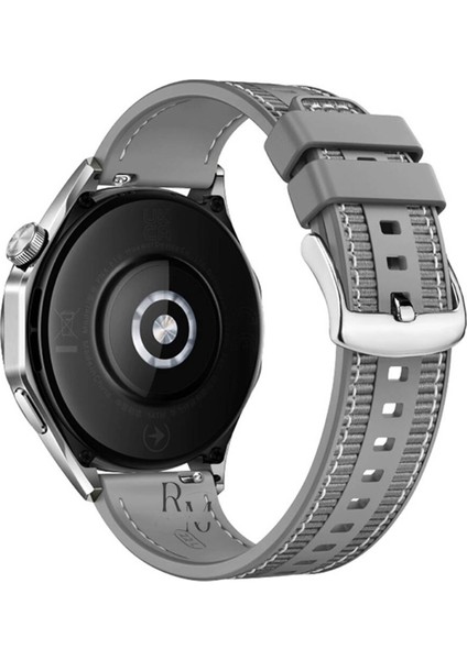 Huawei Watch Gt 6 46 mm ile Uyumlu Dikiş Desenli 22 mm Jazzy Spor Kordon fiyatları
