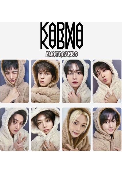 Stray Kıds '' Karma '' Photocards Set Pob 2