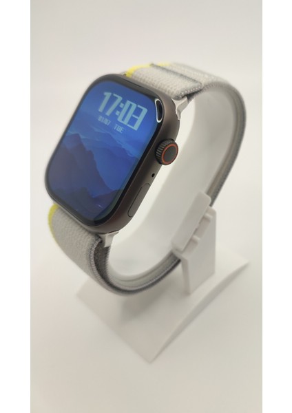 45 mm Amoled Akıllı Saat, Nfc, Pusula, 3 Kordon, Vidalı ve Şık Tasarım fırsatları