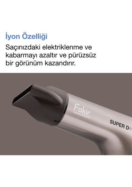 Super D+ Saç Kurutma Makinesi