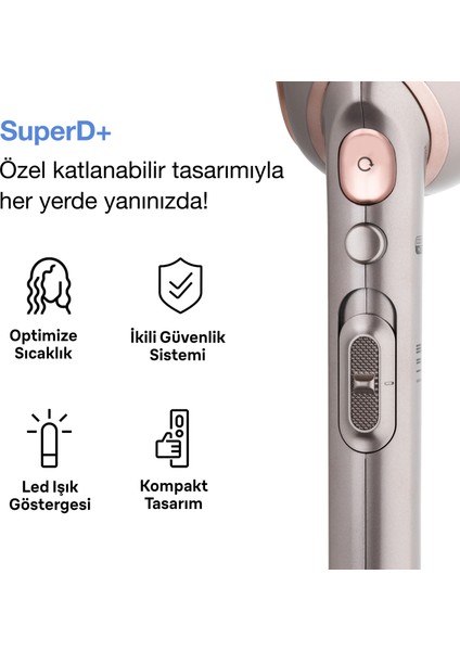 Super D+ Saç Kurutma Makinesi
