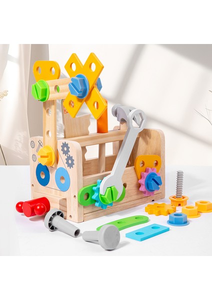 Tamir Araçları Tezgahı, Erken Eğitim Parçalama ve Montaj Zeka Oyuncağı (Yurt Dışından) fiyatları