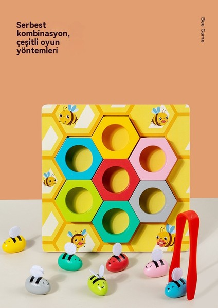 Renk Bilişsel Eşleşme Arı Eğitici Oyuncak (Yurt Dışından) fırsatları
