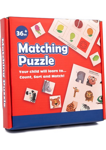 Lojik Düşünce Bulmaca Eşleştirme Zeka Oyuncağı (Yurt Dışından)